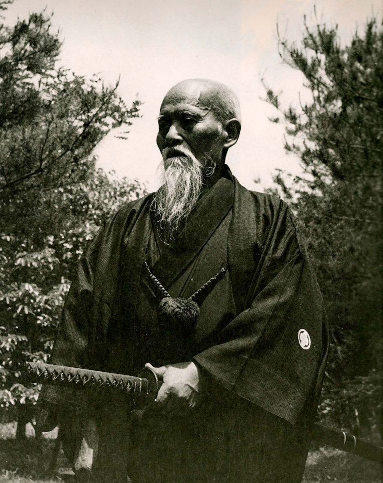 O' Sensei, Morhei Ueshiba, founder of Aikido
